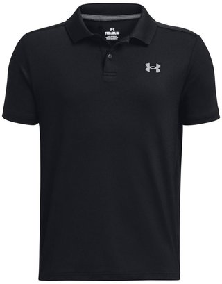 Under Armour Performance Jungen Poloshirt, schwarz