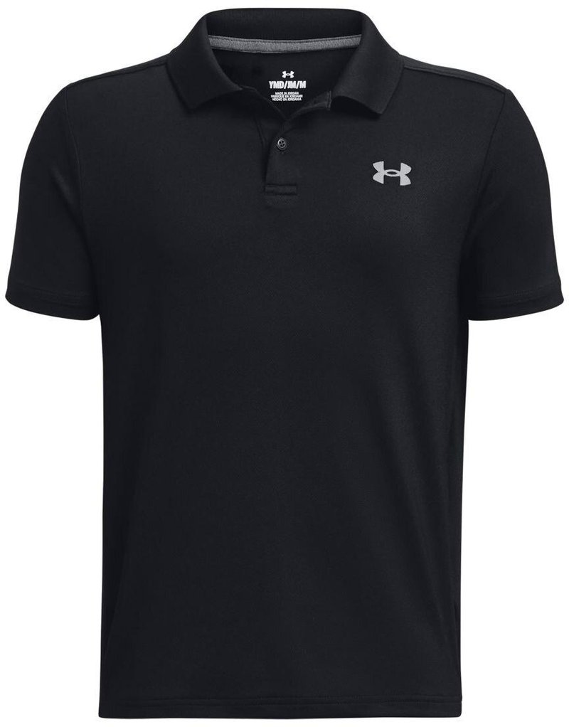 Under Armour Performance Jungen Poloshirt, schwarz