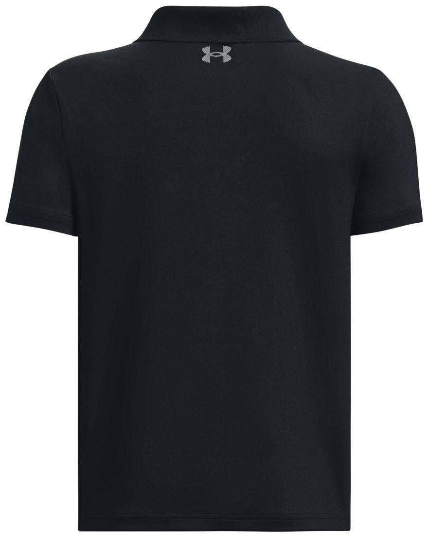 Under Armour Performance Jungen Poloshirt, schwarz