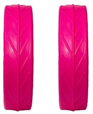 JuCad Bereifung, rosa, 2Stk.