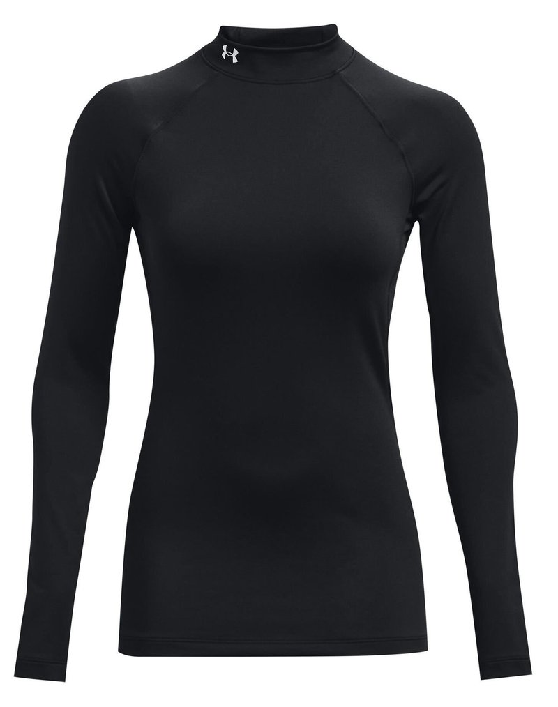 Under Armour Authentics Mockneck Oberteil mit Stehkragen, schwarz