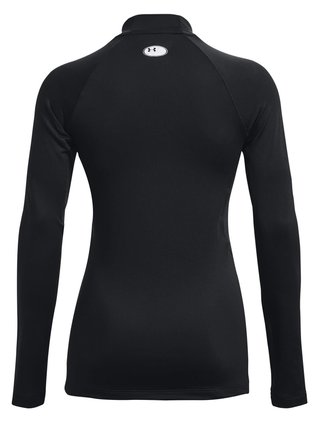 Under Armour Authentics Mockneck Oberteil mit Stehkragen, schwarz
