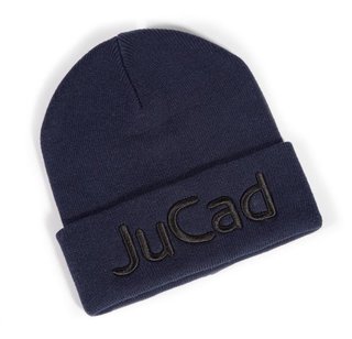 JuCad Strickmütze, blau
