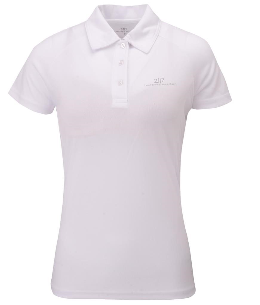 2117 of Sweden Fröseke Damen Poloshirt, weiss