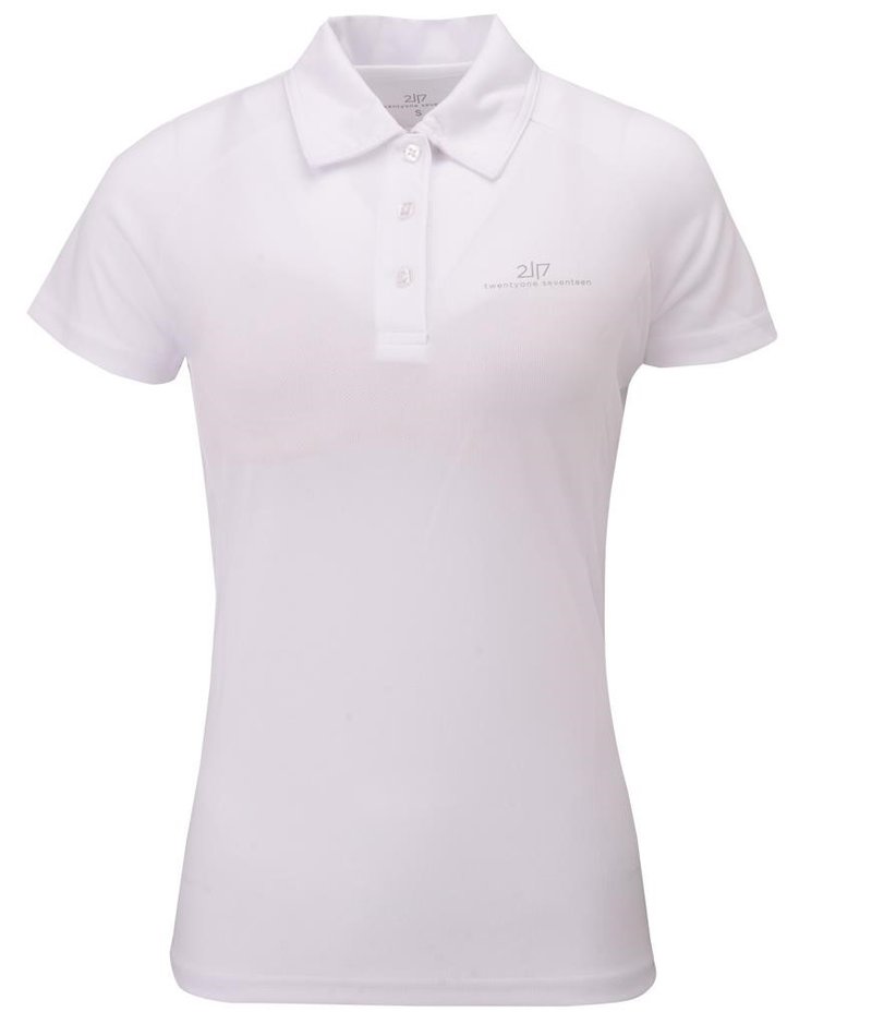 2117 of Sweden Fröseke Damen Poloshirt, weiss