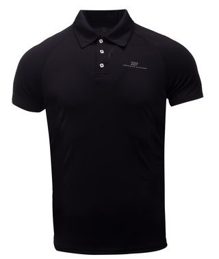 2117 of Sweden Fröseke Herren Poloshirt, schwarz