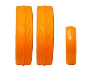JuCad Bereifung, orange, 3Stk.