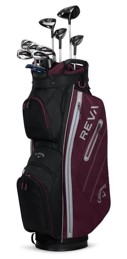 Callaway Reva EGGPLANT 8-piece Damen Halbsatz, Graphit, RH