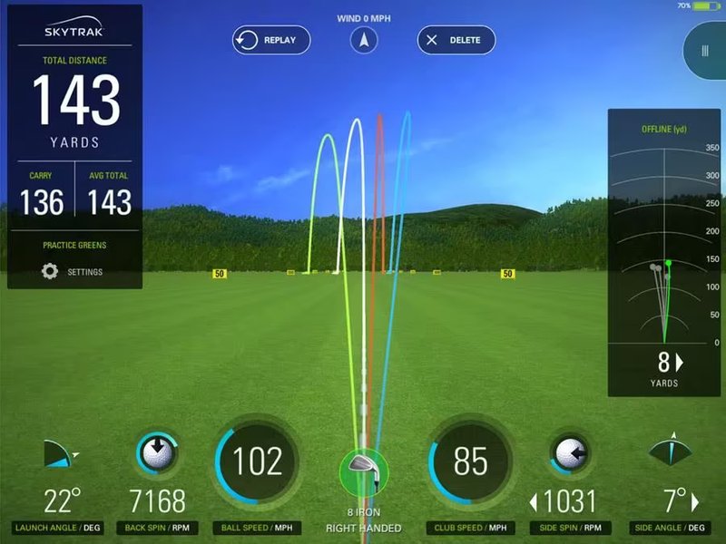 SkyTrak Launch Monitor (EU) + Protective Metal Case