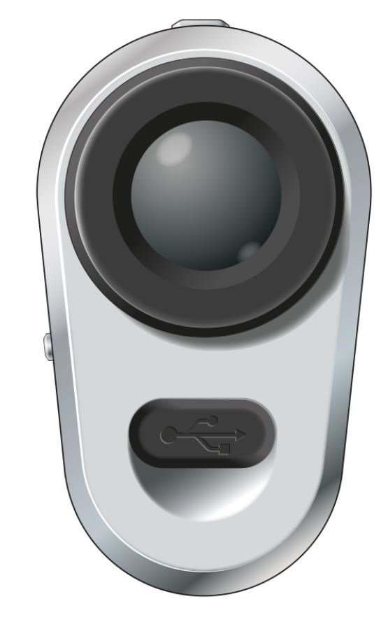 Zoom OLED PRO Laser Distanzmesser, schwarz/silber