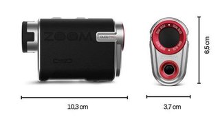 Zoom OLED PRO Laser Distanzmesser, schwarz/silber