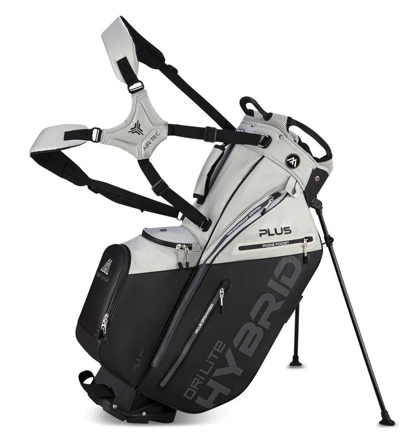Big Max Dri Lite Hybrid Plus Standbag, grau/schwarz