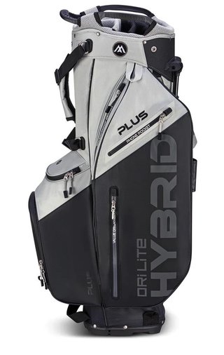 Big Max Dri Lite Hybrid Plus Standbag, grau/schwarz
