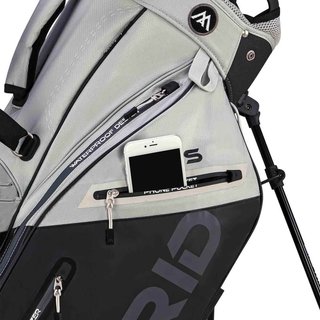 Big Max Dri Lite Hybrid Plus Standbag, grau/schwarz