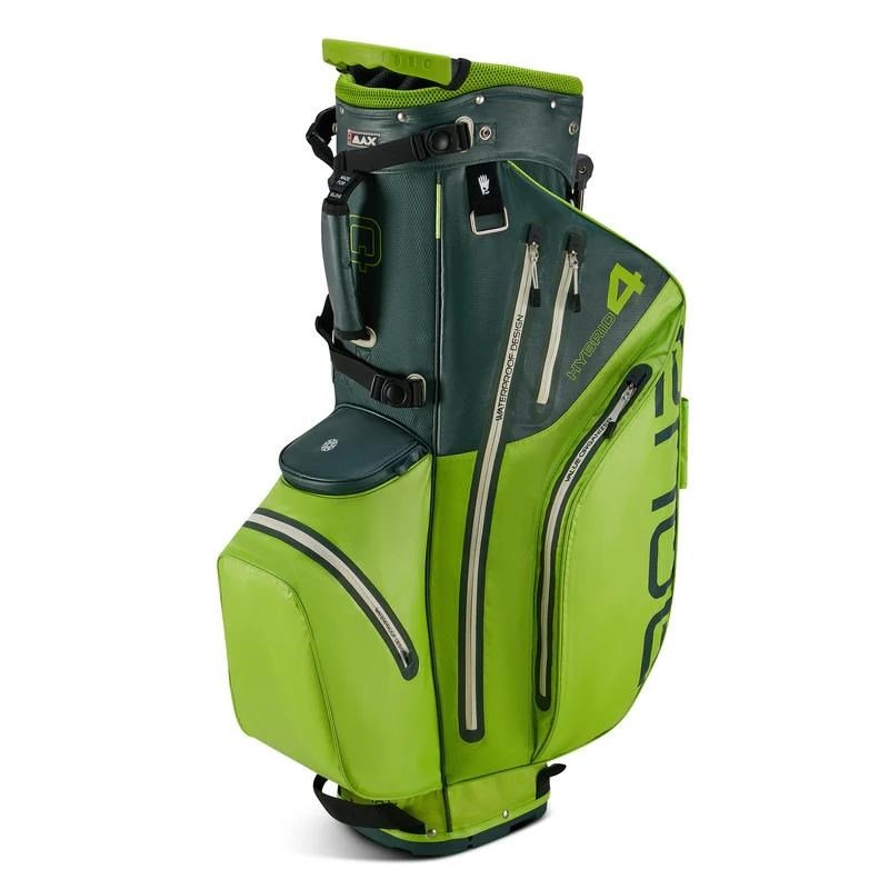 Big Max Aqua Hybrid 4 Standbag, forest freen/lime