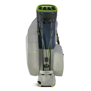 Big Max Aqua Hybrid 4 Standbag, dunkelblau/grau/limette