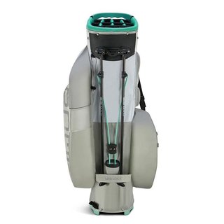 Big Max Aqua Hybrid 4 Standbag, weiss/grau/minze