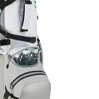 Big Max Aqua Hybrid 4 Standbag, weiss/grau/minze