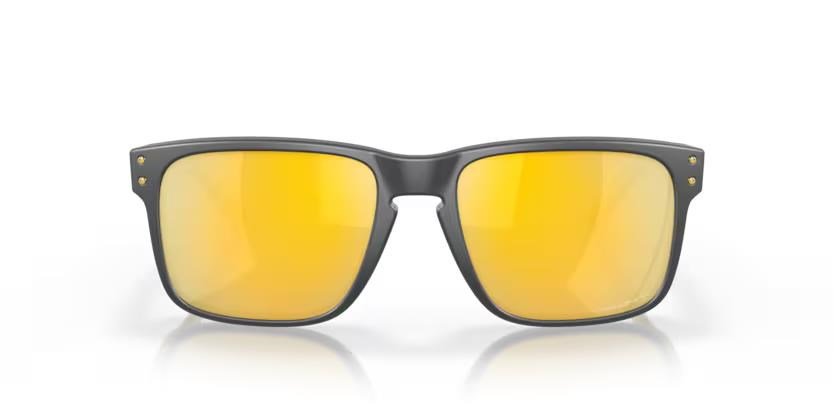 Oakley Holbrook Steel Colection Matte Carbon Prizm 24K Polarized
