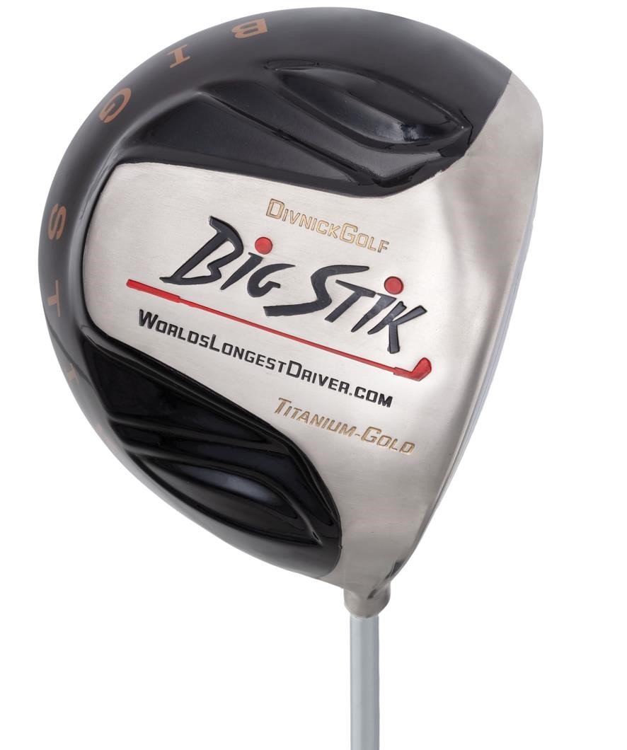 Divnick Golf Big Stik Telescopic Driver, 10.5°