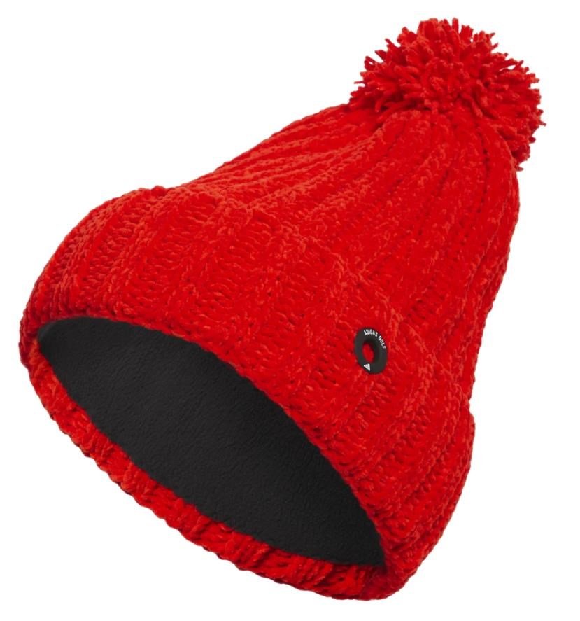 Adidas Damen Wintermütze, rot