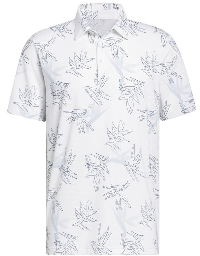 Adidas Oasis Mesh Herren Poloshirt, weiss