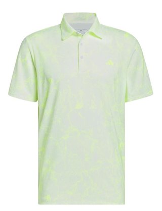 Adidas Ultimate365 Print Herren Poloshirt, weiss
