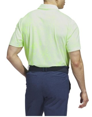 Adidas Ultimate365 Print Herren Poloshirt, weiss