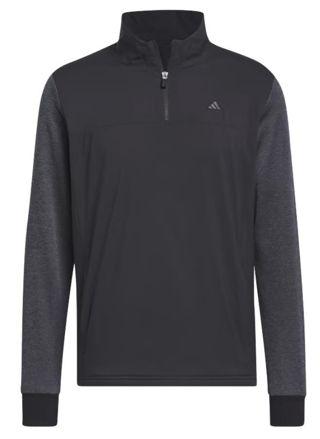 Adidas Go-To 1/4 Zip Herrenjacke, schwarz