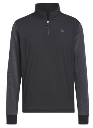 Adidas Go-To 1/4 Zip Herrenjacke, schwarz