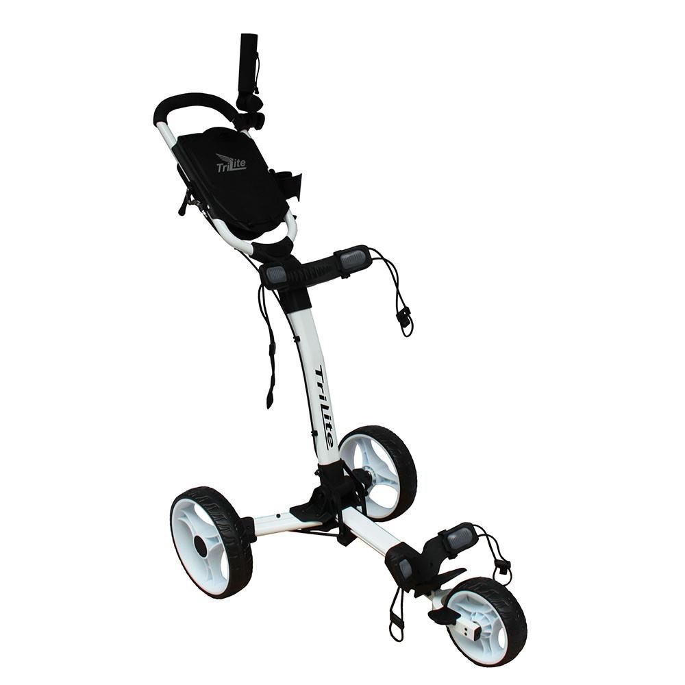 Axglo Trilite Golftrolley, weiss/weiss