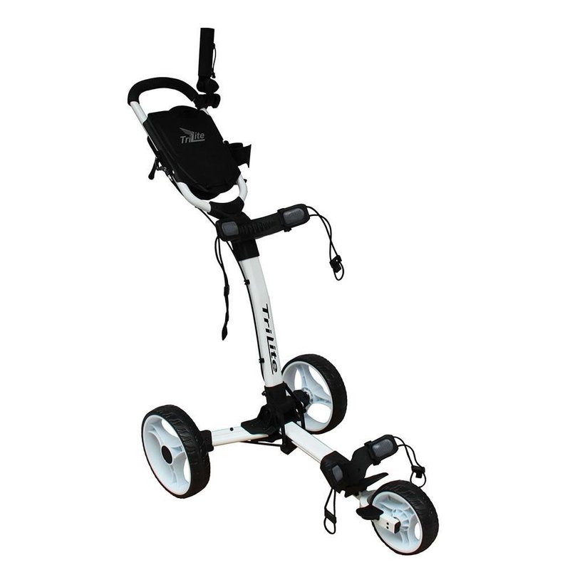 Axglo Trilite Golftrolley, weiss/weiss