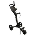 Axglo TriLite Golftrolley, schwarz/schwarz