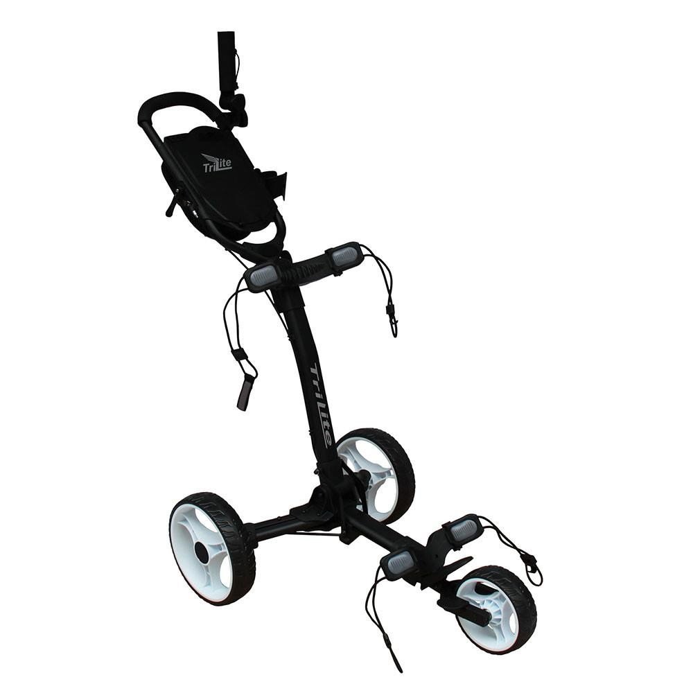 Axglo TriLite Golftrolley, schwarz/weiss
