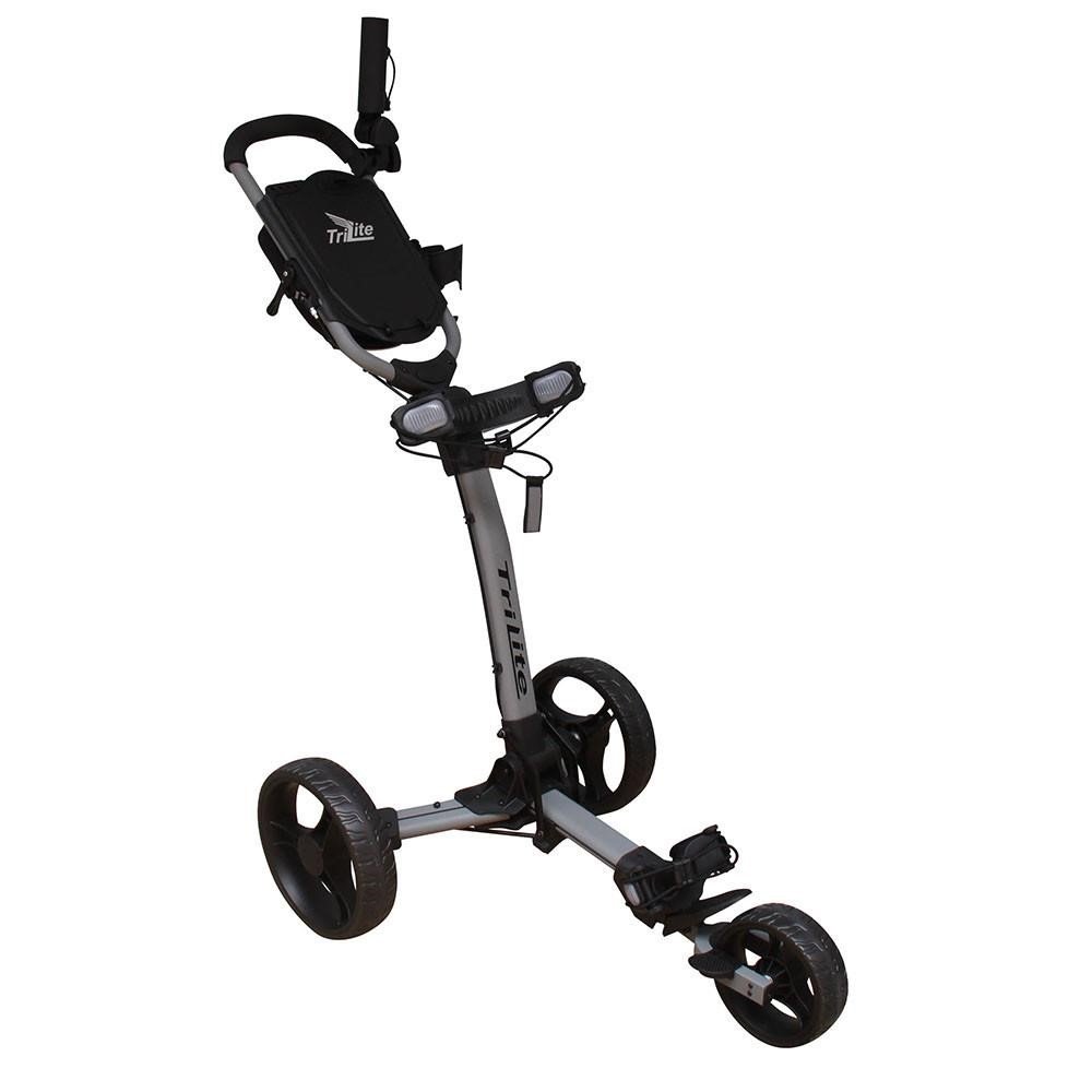 Axglo TriLite Golftrolley, grau/schwarz