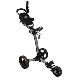 Axglo TriLite Golftrolley, grau/schwarz