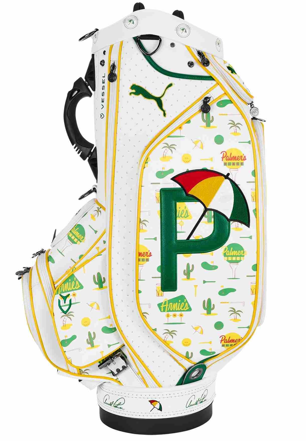 Puma Arnold Palmer Invitational Staffbag, bright white