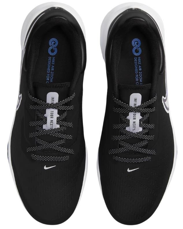 Nike Air Zoom Infinity Tour Next% Herren Golfschuhe, schwarz/blau/weiss