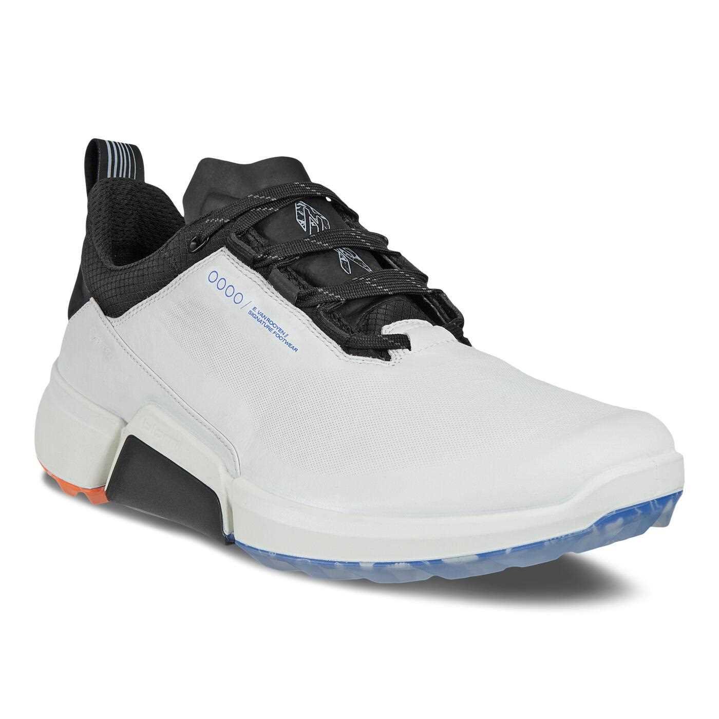 Ecco Biom H4 Herren Golfschuhe, weiss/schwarz