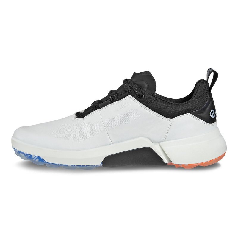 Ecco Biom H4 Herren Golfschuhe, weiss/schwarz