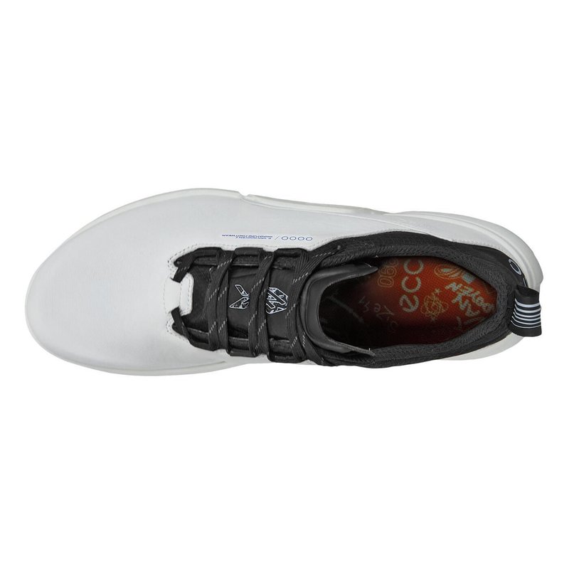 Ecco Biom H4 Herren Golfschuhe, weiss/schwarz