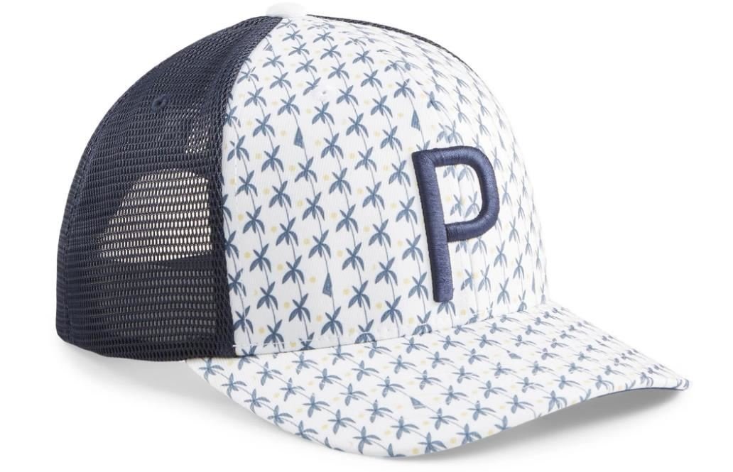 Puma Palms Trucker P Herren Cap, weiss/dunkelblau