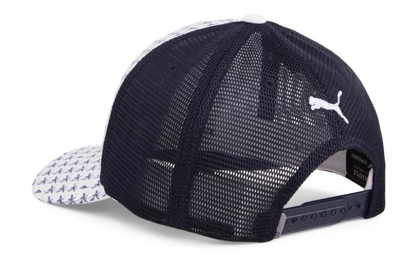 Puma Palms Trucker P Herren Cap, weiss/dunkelblau