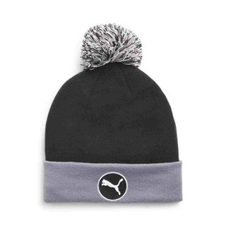 Puma WRMLBL Removable Pom Herren Wintermütze, schwarz