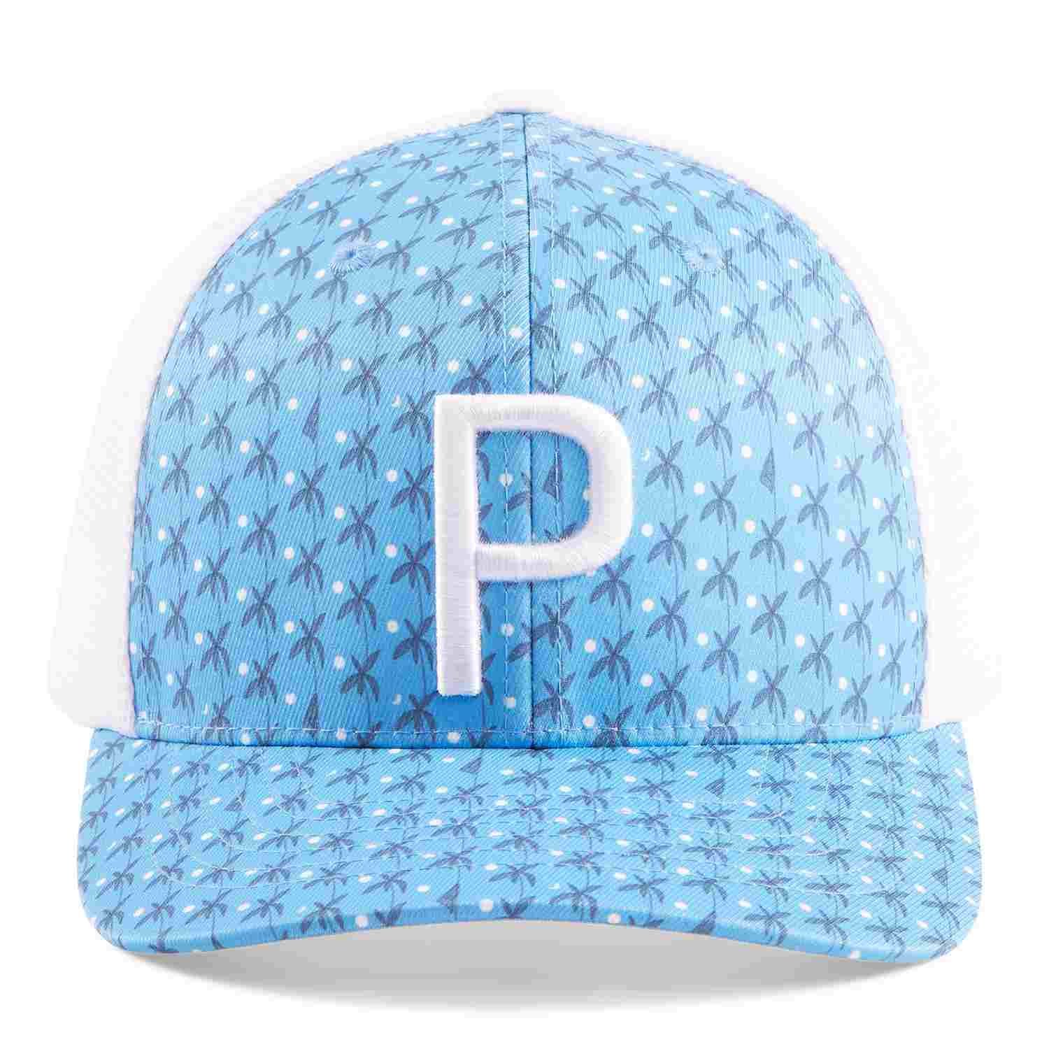 Puma Palms Trucker P Herren Cap, weiss/blau