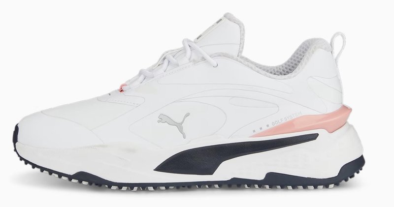 Puma Gs-Fast Damen Golfschuhe, weiss/dunkelblau