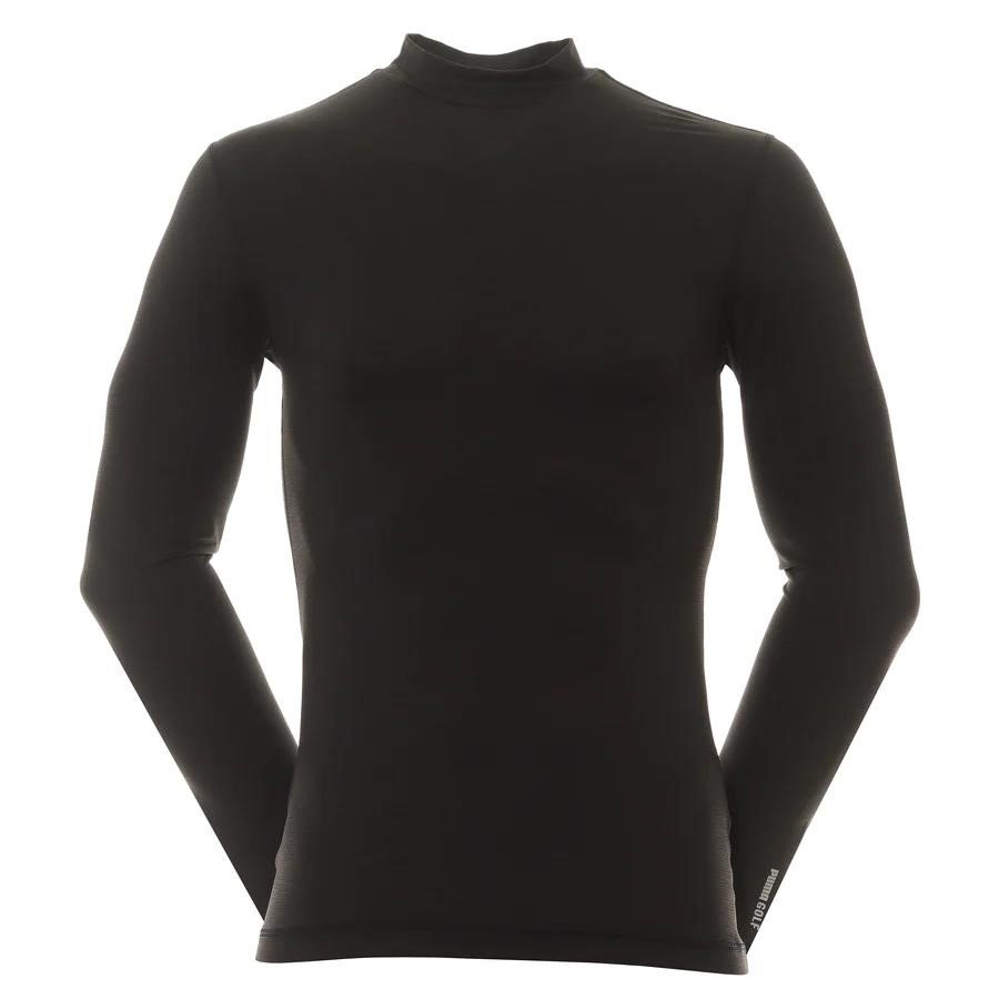 Puma Golf Herren Thermo Shirt, schwarz