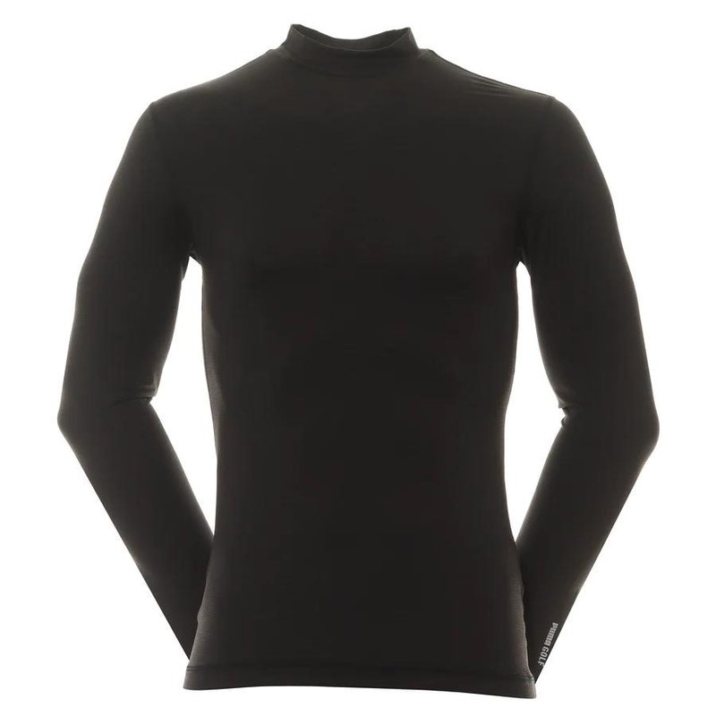 Puma Golf Herren Thermo Shirt, schwarz