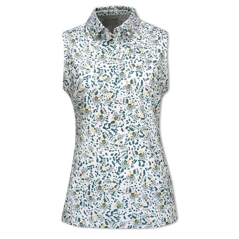 Puma Mattr Mariposa Damen Poloshirt, blau