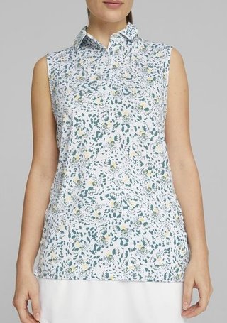 Puma Mattr Mariposa Damen Poloshirt, blau